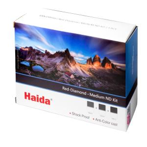 Haida Haida Red Diamond Medium Graderat ND Filter-Kit ND4 ND8 ND16