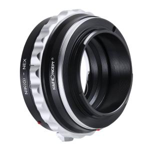 K&F Concept K&F Objektivadapter till Nikon G objektiv for Sony E kamerahus