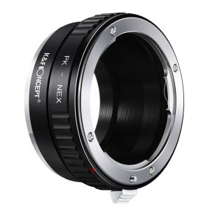 K&F Concept K&F Objektivadapter till Pentax K objektiv for Sony E kamerahus