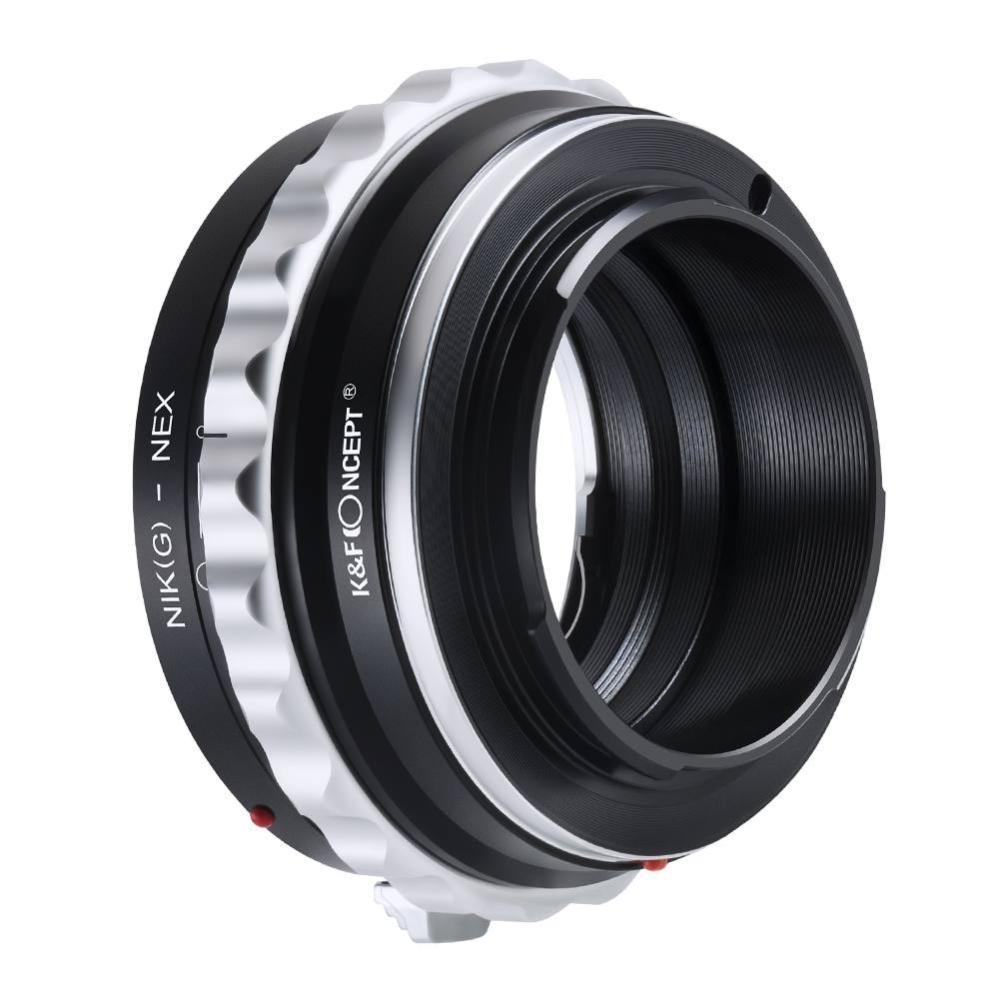 K&F Concept K&F Objektivadapter till Nikon G objektiv for Sony E kamerahus