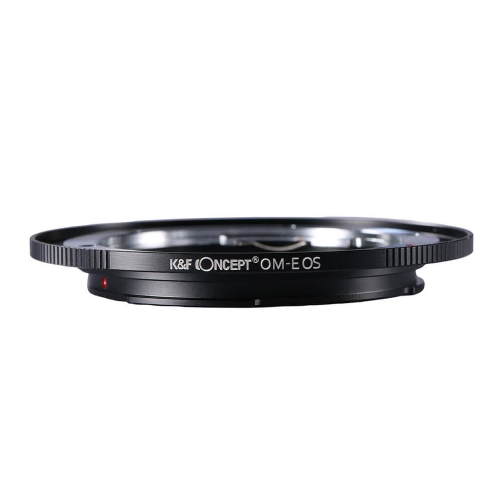 K&F Concept K&F Concept Objektivadapter till Olympus OM objektiv för Canon EOS kamerahus