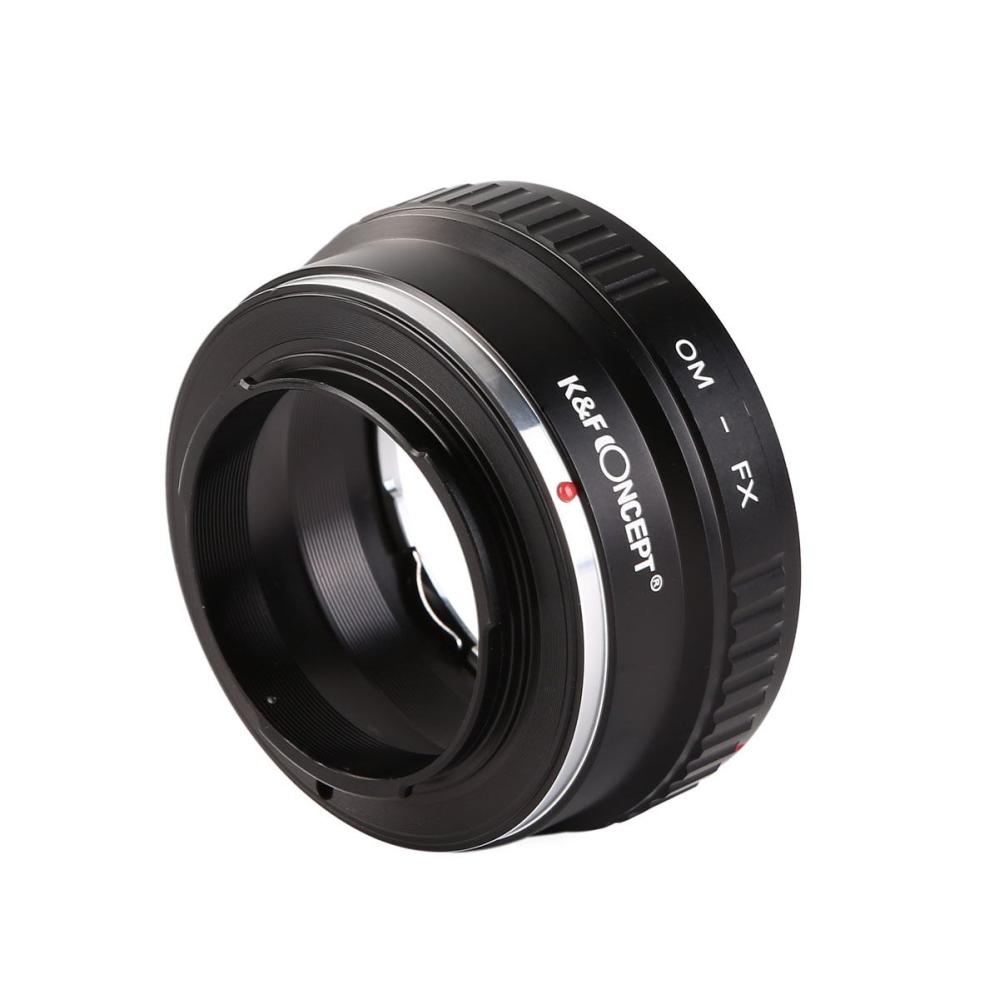 K&F Concept K&F Objektivadapter for Olympus OM Zuiko objektiv for Fujifilm X kamerahus