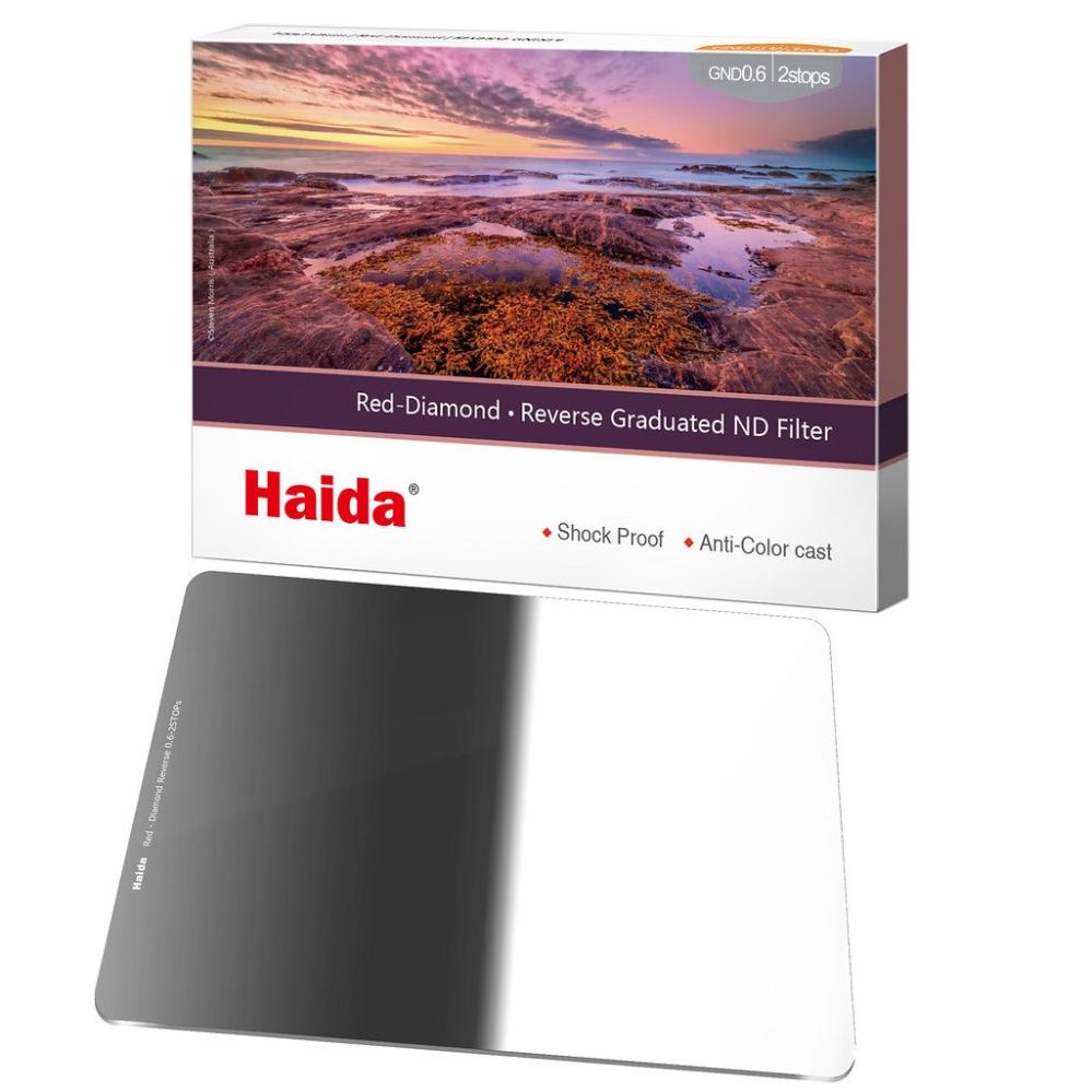 Haida Haida Red Diamond omvendtt Mjukgraderat GND-filter NanoPro 100x150mm