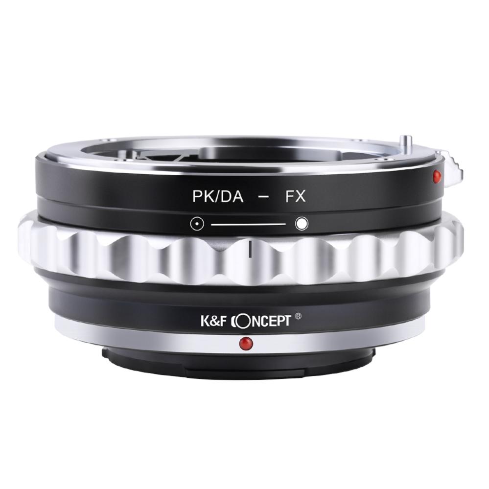 K&F Concept K&F Objektivadapter for Pentax K/M/A/FA/DA objektiv for Fujifilm X kamerahus
