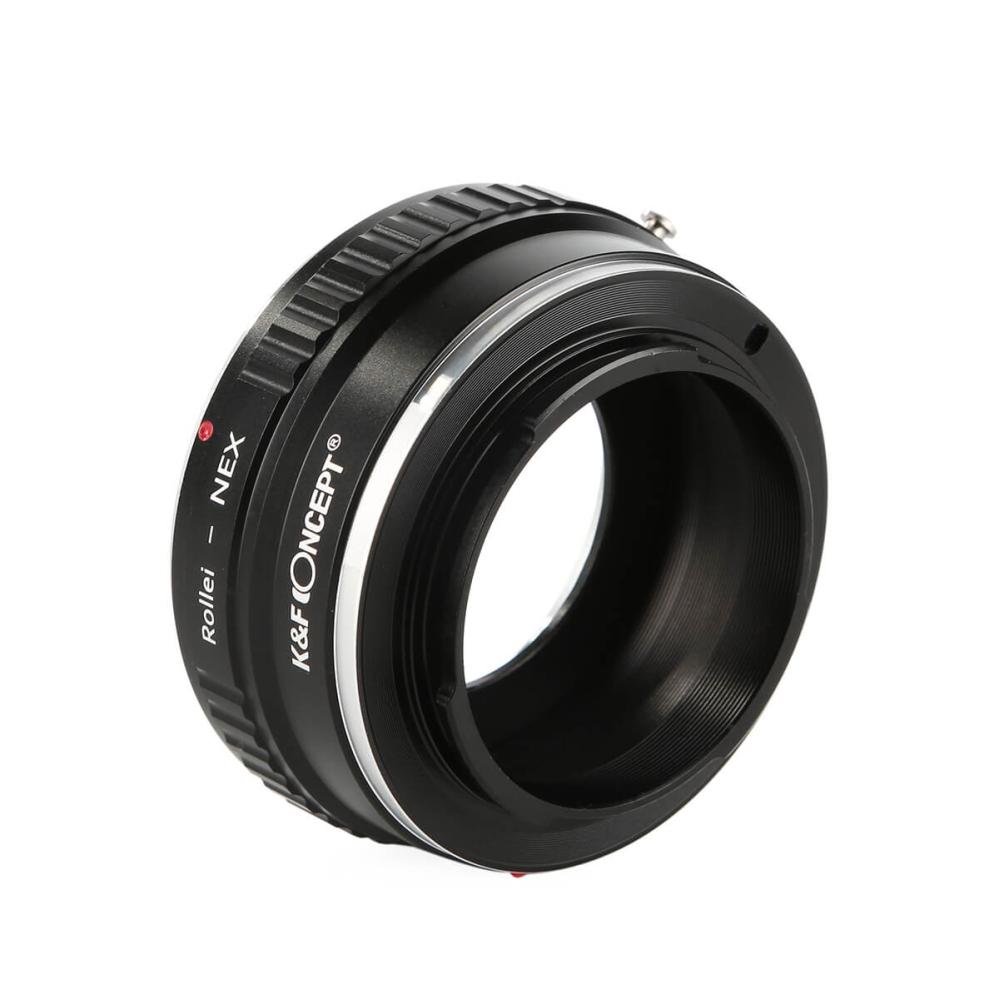 K&F Concept K&F Objektivadapter till Rollei QBM objektiv for Sony E kamerahus