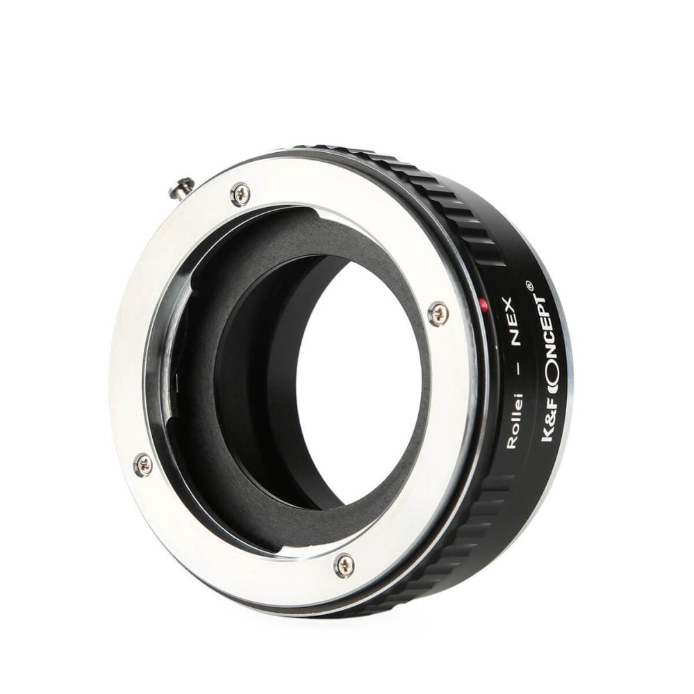 K&F Concept K&F Objektivadapter till Rollei QBM objektiv for Sony E kamerahus
