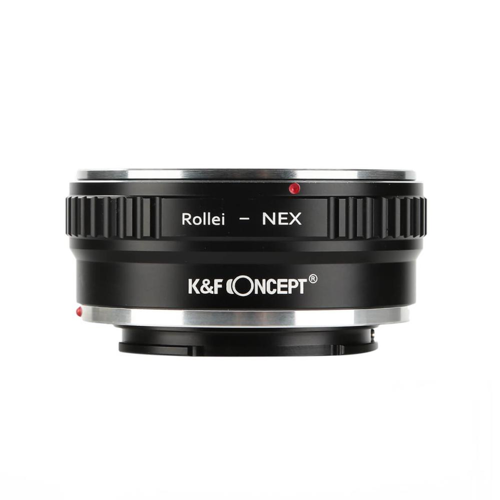 K&F Concept K&F Objektivadapter till Rollei QBM objektiv for Sony E kamerahus