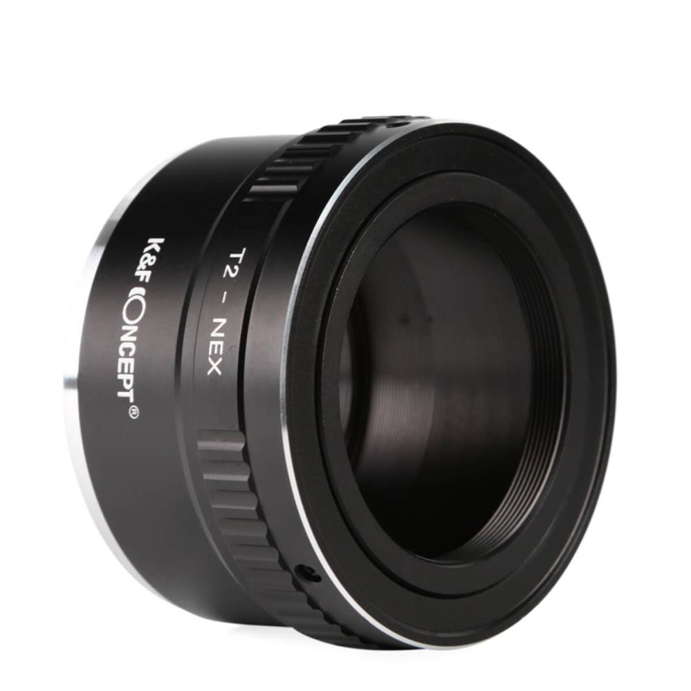 K&F Concept K&F Concept Objektivadapter till T2-optik for Sony E kamerahus