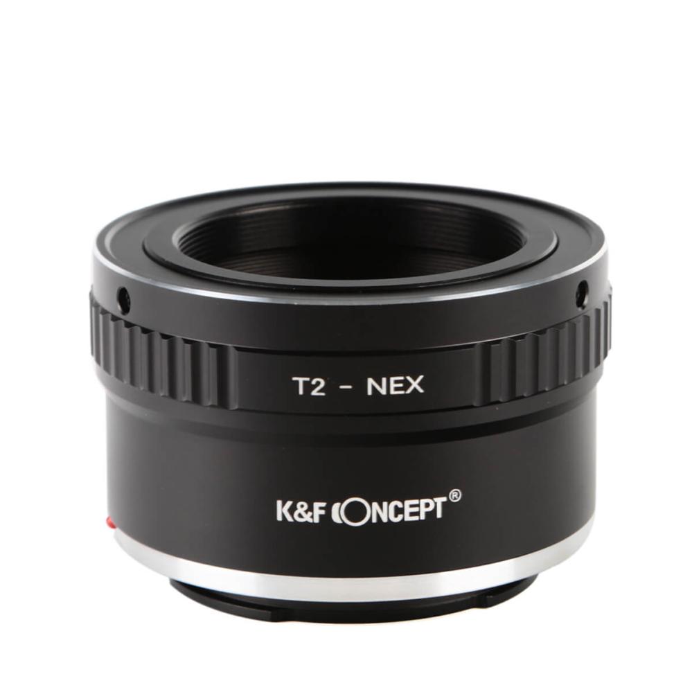 K&F Concept K&F Concept Objektivadapter till T2-optik for Sony E kamerahus