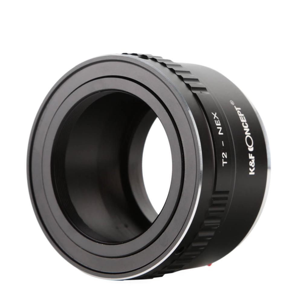 K&F Concept K&F Concept Objektivadapter till T2-optik for Sony E kamerahus