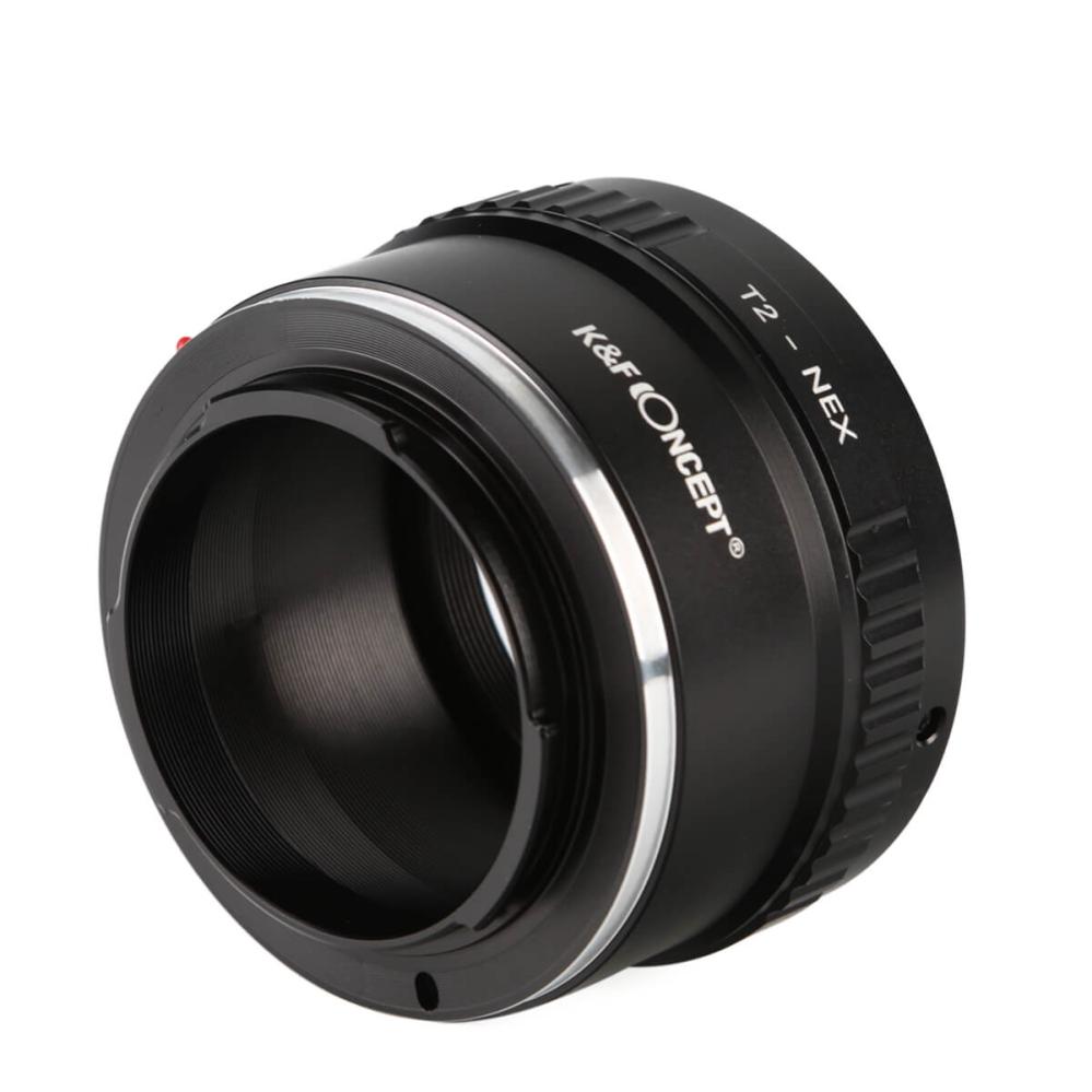 K&F Concept K&F Concept Objektivadapter till T2-optik for Sony E kamerahus