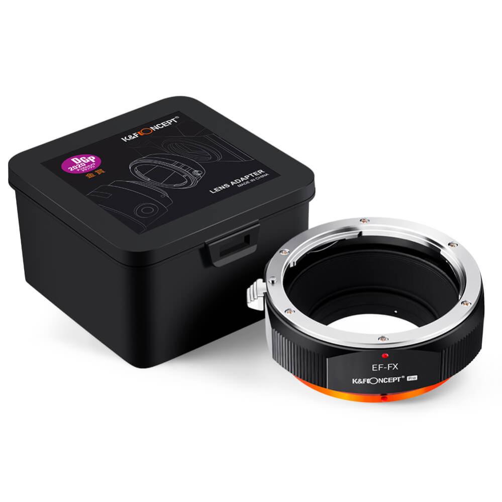 K&F Concept K&F Objektivadapter v2 for Canon EF/EF-S objektiv for Fujifilm X kamerahus