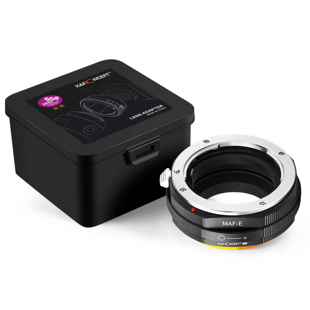 K&F Concept K&F Concept Objektivadapter v2 till Minolta AF objektiv for Sony E kamerahus