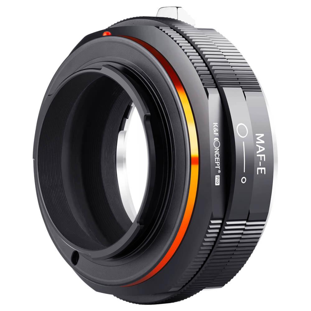 K&F Concept K&F Concept Objektivadapter v2 till Minolta AF objektiv for Sony E kamerahus