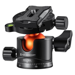 K&F Concept K&F Concept kulehode med panoramaindeksering for kamerastativ 16kg