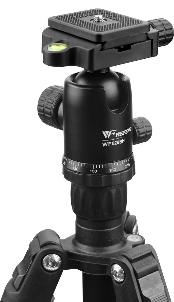 Weifeng Weifeng WF-6627 Pro Kamerastativ 155cm med kulehode