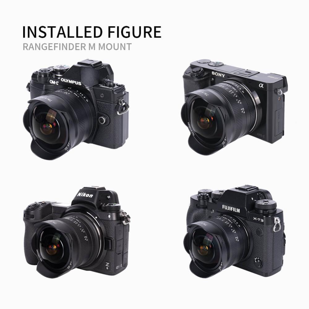 7Artisans 7Artisans 7.5mm f/2.8 II Fisheye-objektiv for Canon EOS R