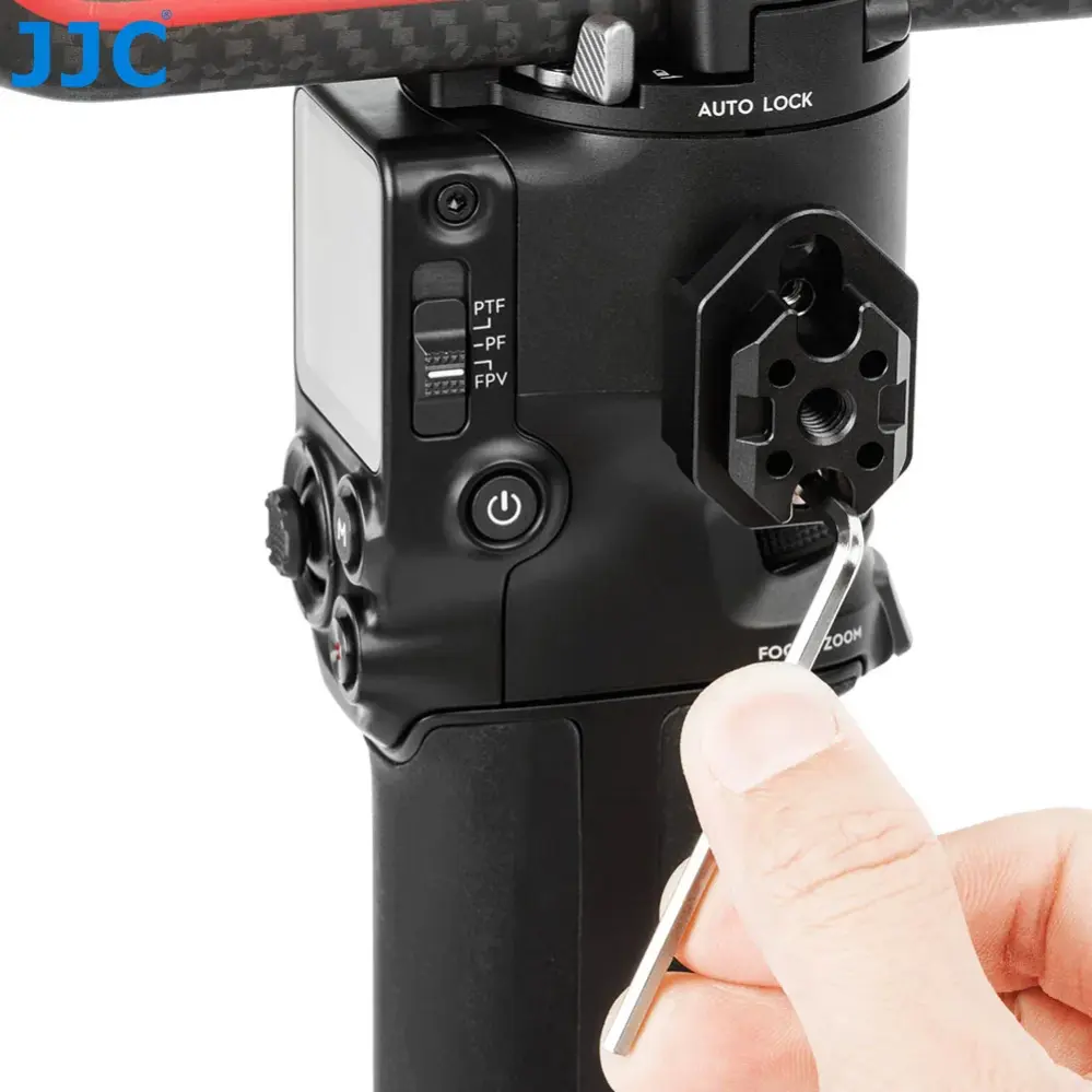 JJC JJC Axelrem for DJI Stabilisator med doble NATO-fästen