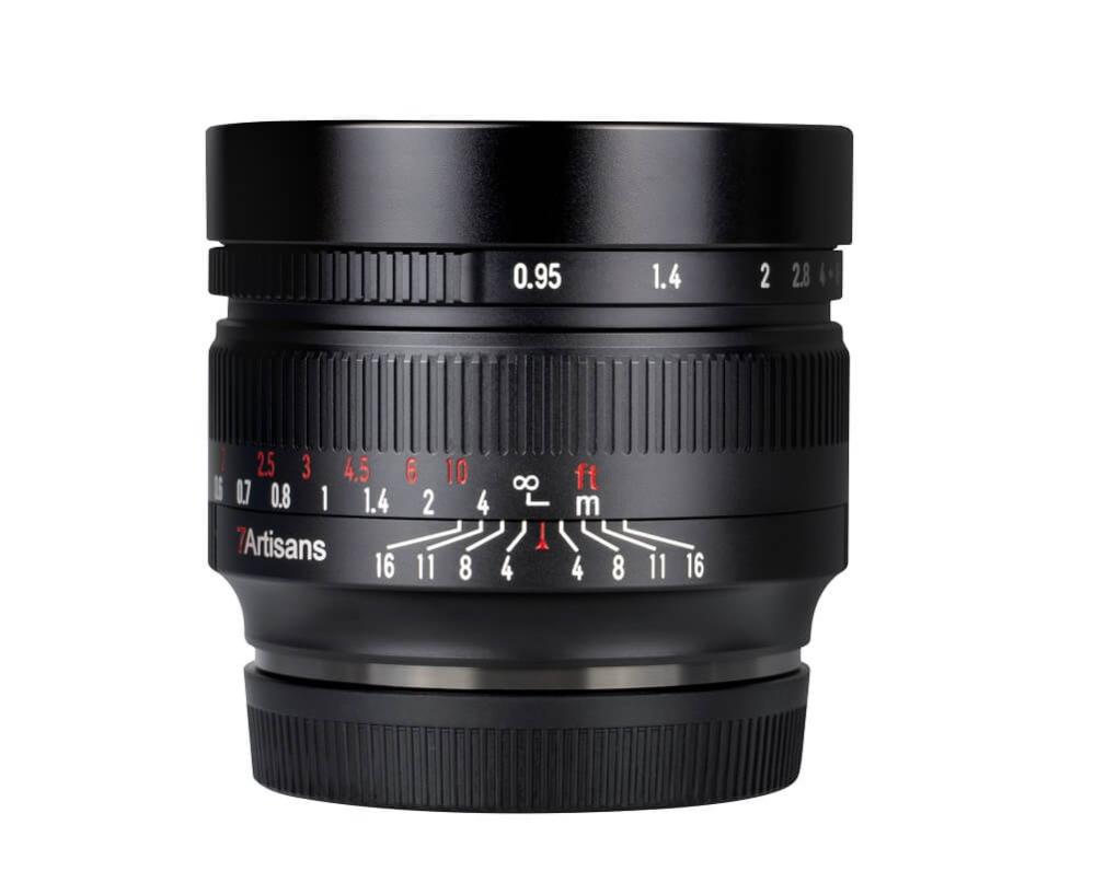 7Artisans 7Artisans 50mm f/0.95 objektiv APS-C for Canon EOS M