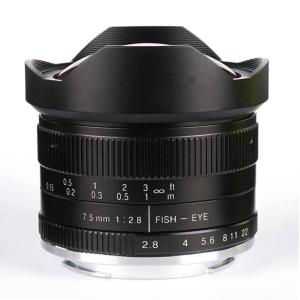 7Artisans 7Artisans 7.5mm f/2.8 II Fisheye-objektiv APS-C for Canon EOS M