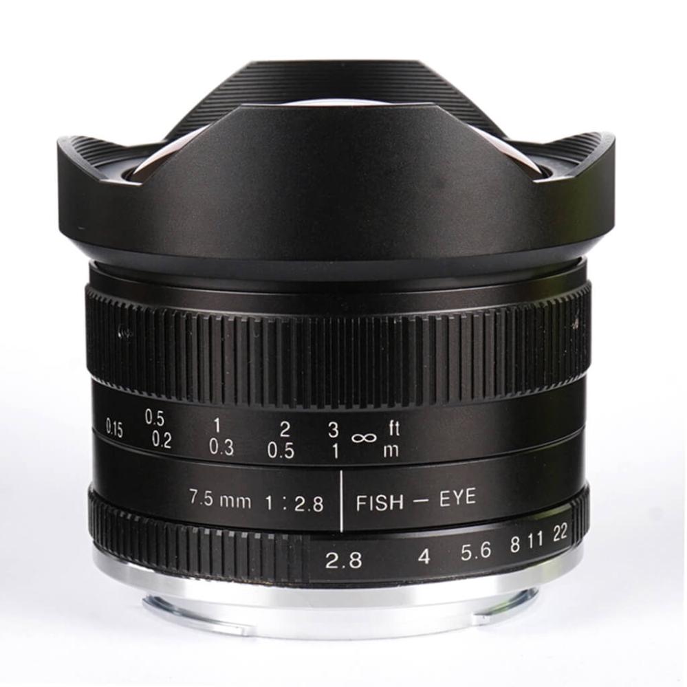 7Artisans 7Artisans 7.5mm f/2.8 II Fisheye-objektiv APS-C for Canon EOS M