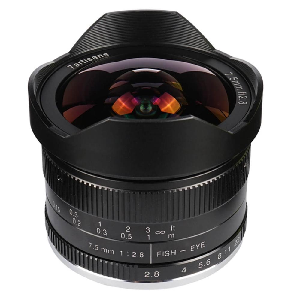 7Artisans 7Artisans 7.5mm f/2.8 II Fisheye-objektiv APS-C for Canon EOS M