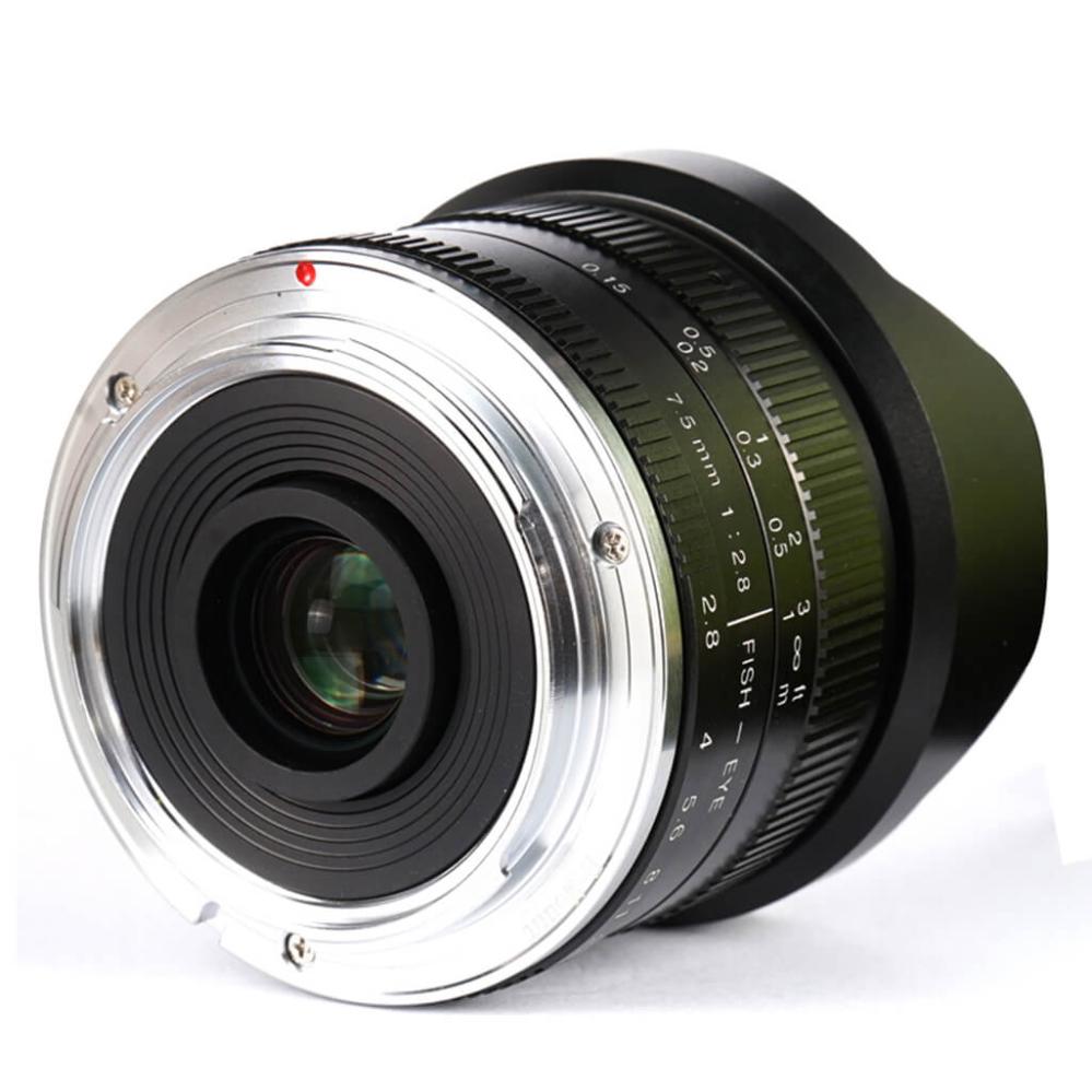 7Artisans 7Artisans 7.5mm f/2.8 II Fisheye-objektiv APS-C for Canon EOS M