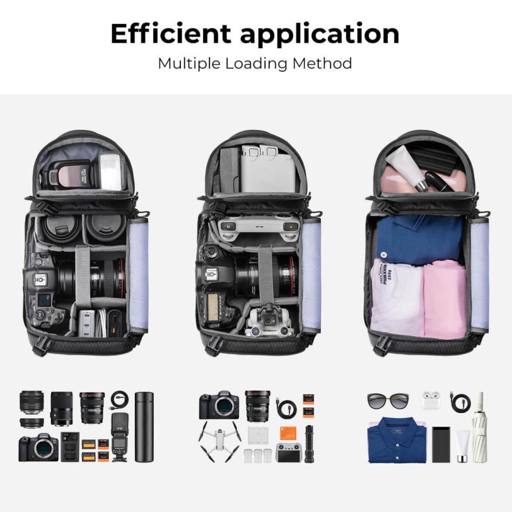 K&F Concept K&F Concept Kameraveske Sling 11 liter