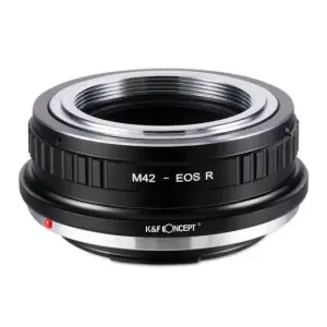 K&F Concept K&F Concept Objektivadapter for M42-objektiv for Canon EOS R kamerahus