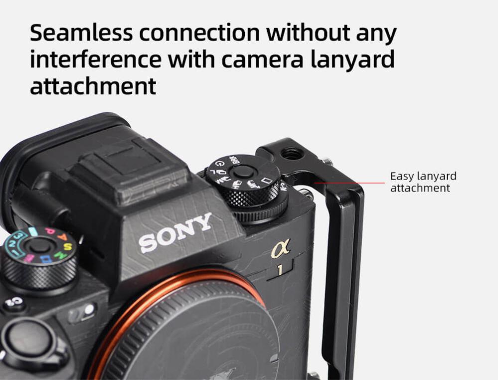 Sunwayfoto Sunwayfoto l-bracket for Sonyy a1 med qd-uttag