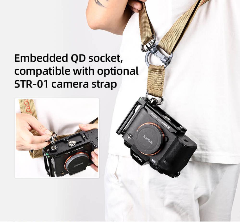Sunwayfoto Sunwayfoto l-bracket for Sonyy a1 med qd-uttag