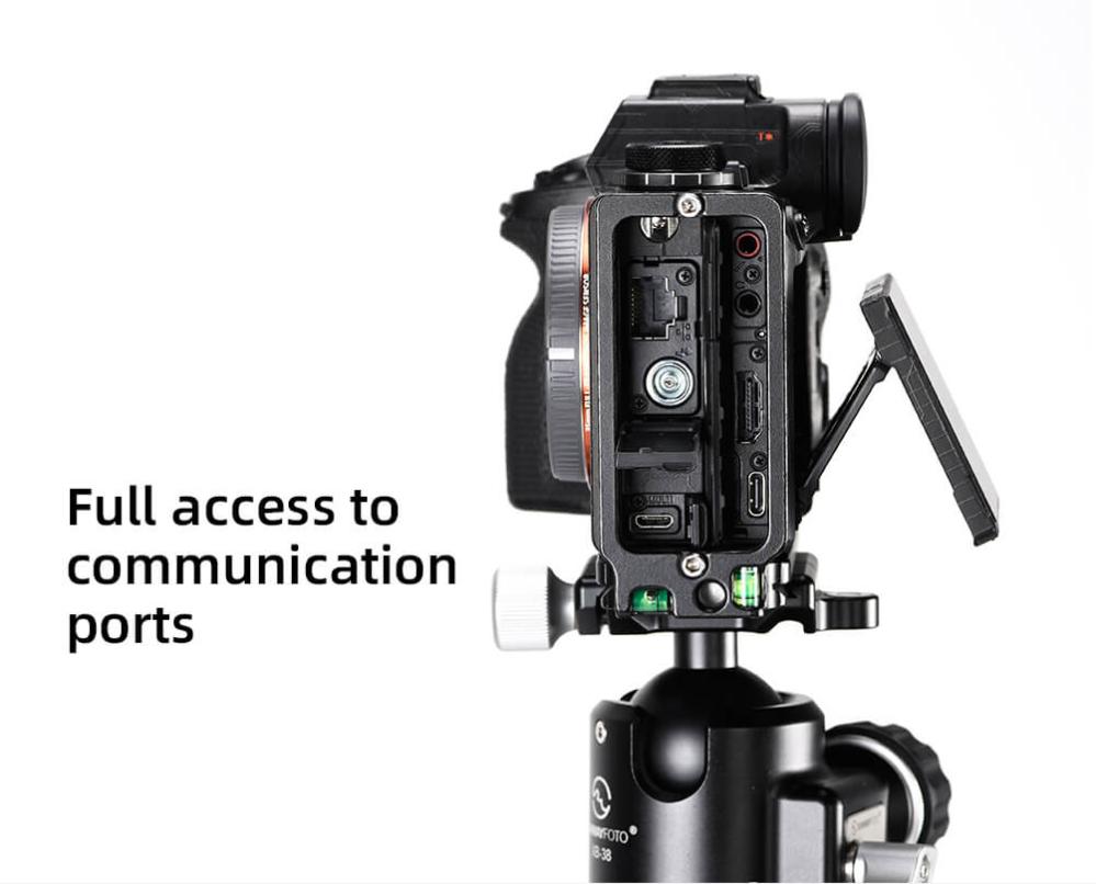 Sunwayfoto Sunwayfoto l-bracket for Sonyy a1 med qd-uttag