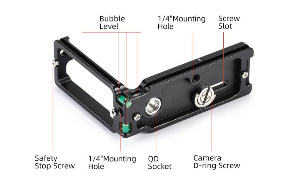 Sunwayfoto Sunwayfoto l-bracket for Sonyy a1 med qd-uttag
