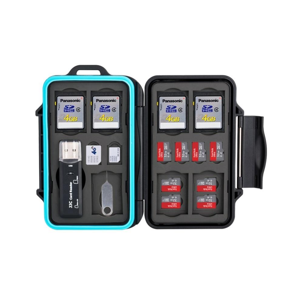 JJC JJC MCR-STS27 Minnekortetui for 7xSD + 16xTF + 2xM-SIM + 2xN-SIM
