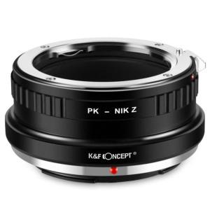 K&F Concept K&F Concept Objektivadapter till Pentax K objektiv for Nikon Z kamerahus