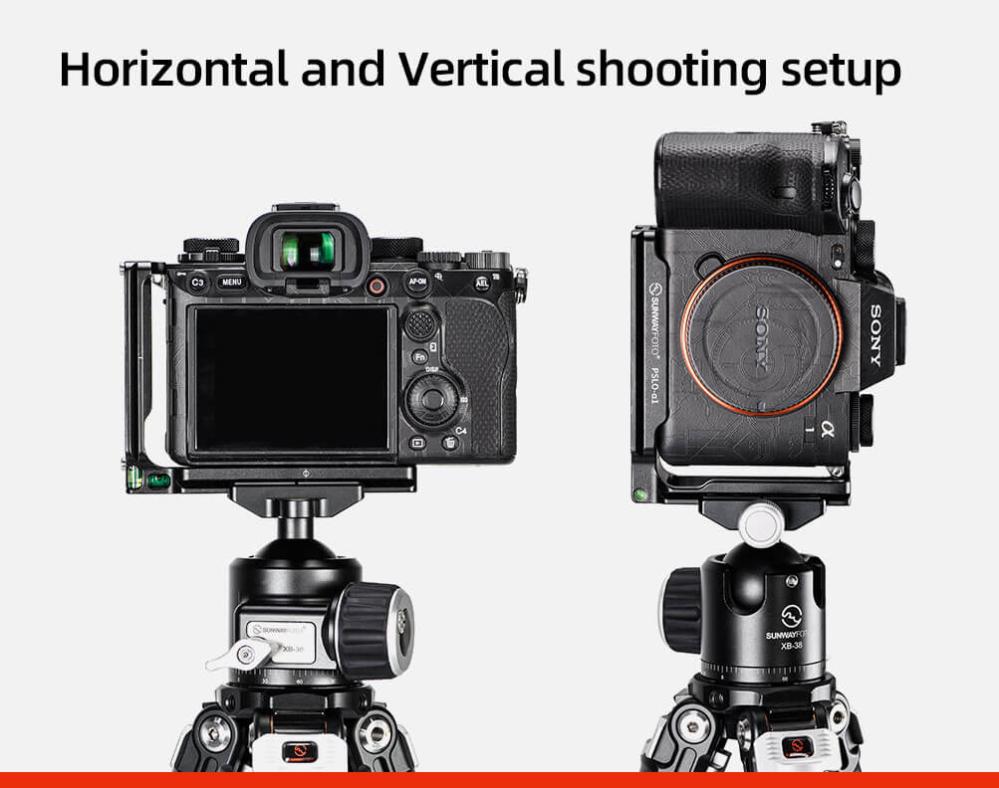 Sunwayfoto Sunwayfoto l-bracket for Sonyy a1 med qd-uttag