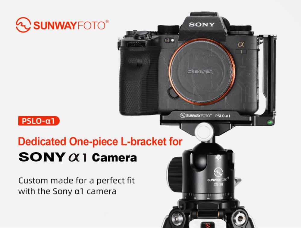 Sunwayfoto Sunwayfoto l-bracket for Sonyy a1 med qd-uttag
