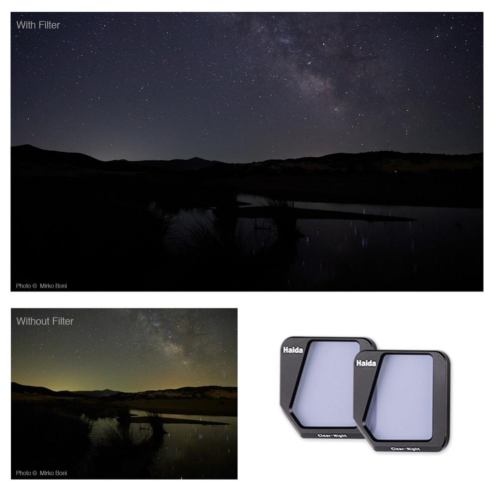 Haida Haida NanoPro Clear-Night filter för DJI Mavic 3