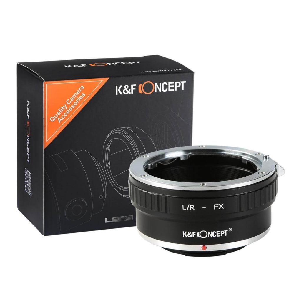K&F Concept K&F Concept Objektivadapter for Leica R objektiv for Fujifilm X kamerahus