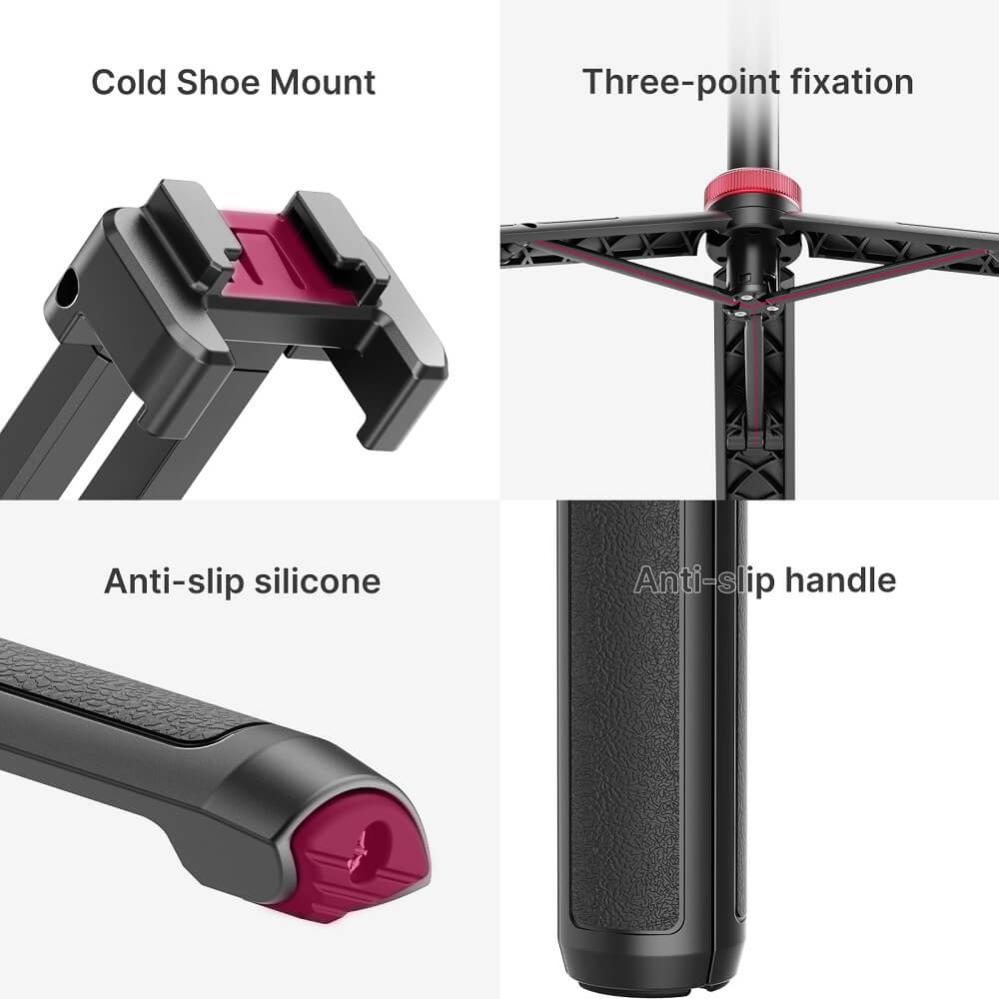 Ulanzi Ulanzi Stativ & selfiestang 109cm 2-i-1-paket for kamera och mobil