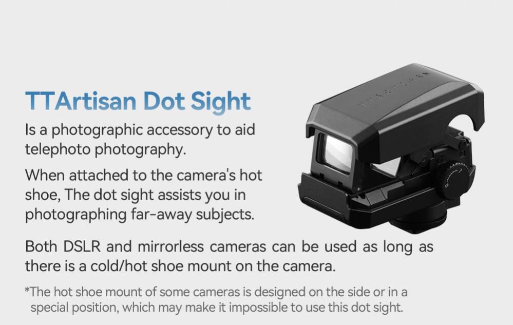 TTArtisan TTArtisan Dot Sight B – Siktehjelpemiddel for telefoto