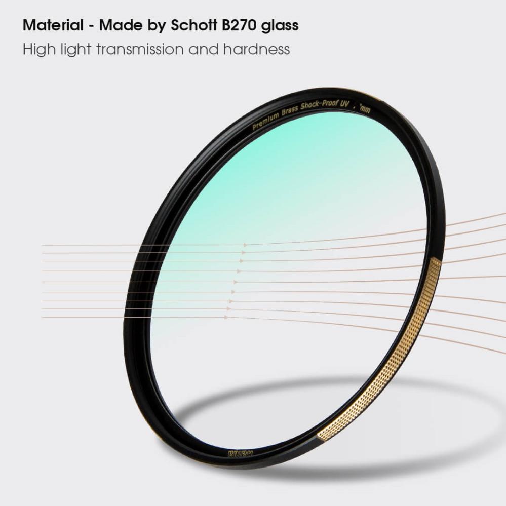 Haida Haida Premium Messing Shock-Proof UV-filter
