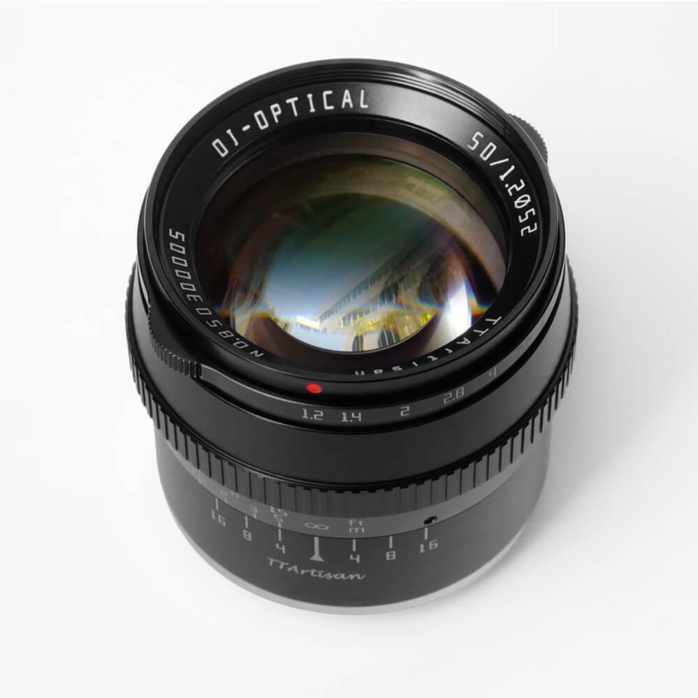 TTArtisan TTArtisan 50mm f/1.2 objektiv APS-C for Canon EOS M
