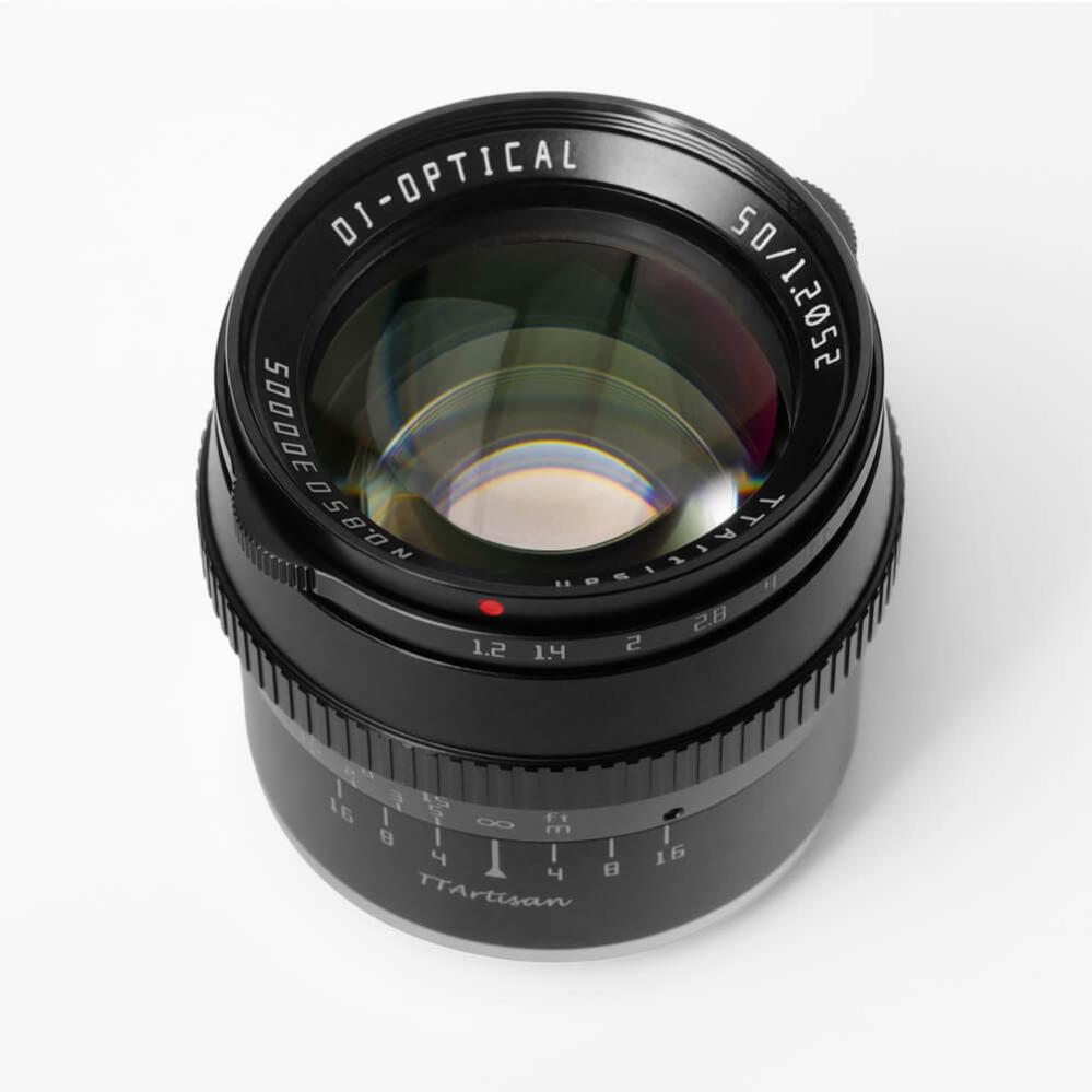 TTArtisan TTArtisan 50mm f/1.2 objektiv APS-C for Canon EOS M