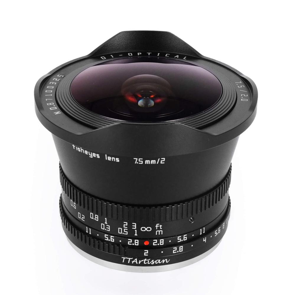 TTArtisan TTArtisan 7.5mm f/2.0 Fisheye-objektiv for Sony E