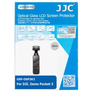 JJC JJC Skjermbeskytter 2st for Osmo Pocket 3 optisk glass 9H