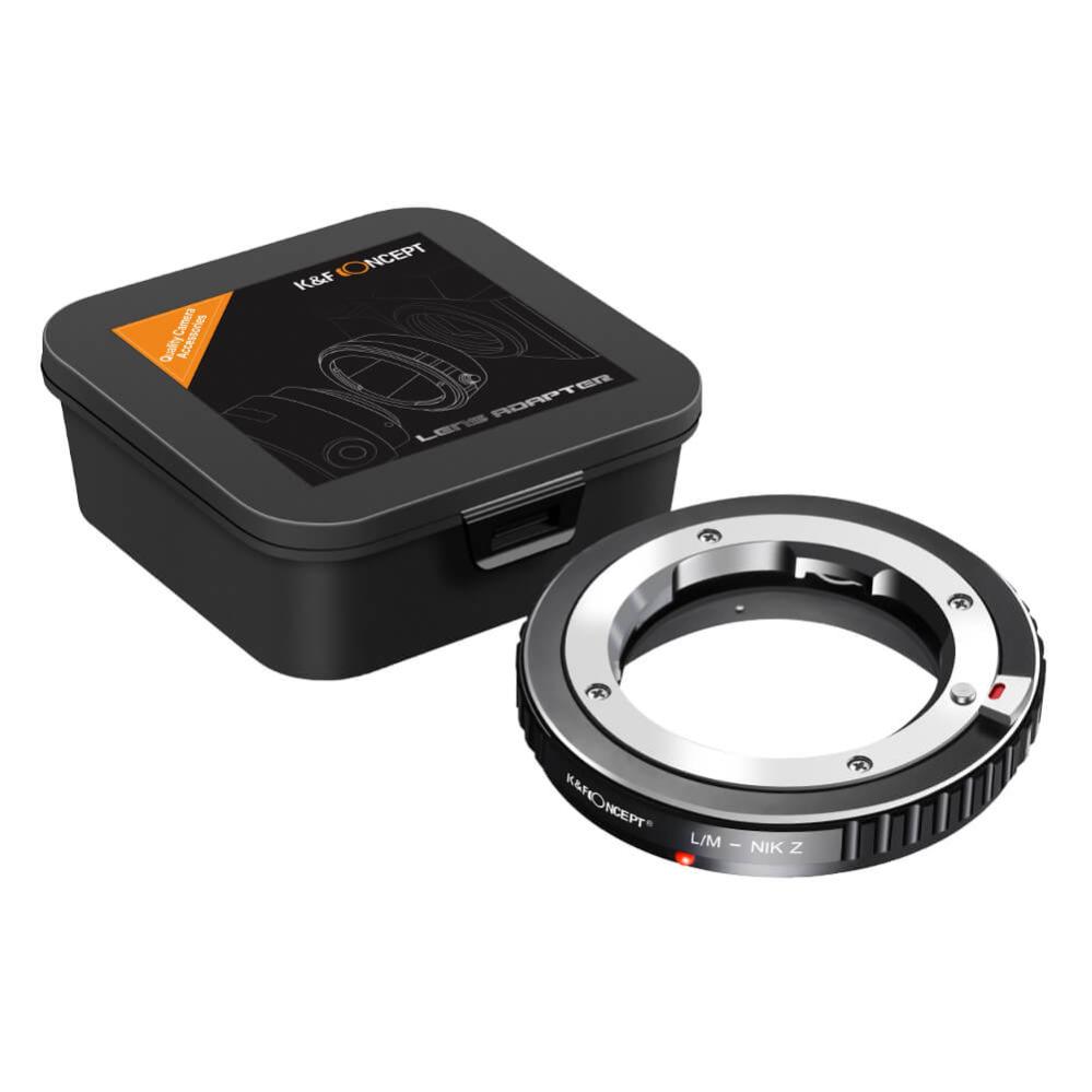 K&F Concept K&F Concept Objektivadapter till Leica M objektiv for Nikon Z kamerahus