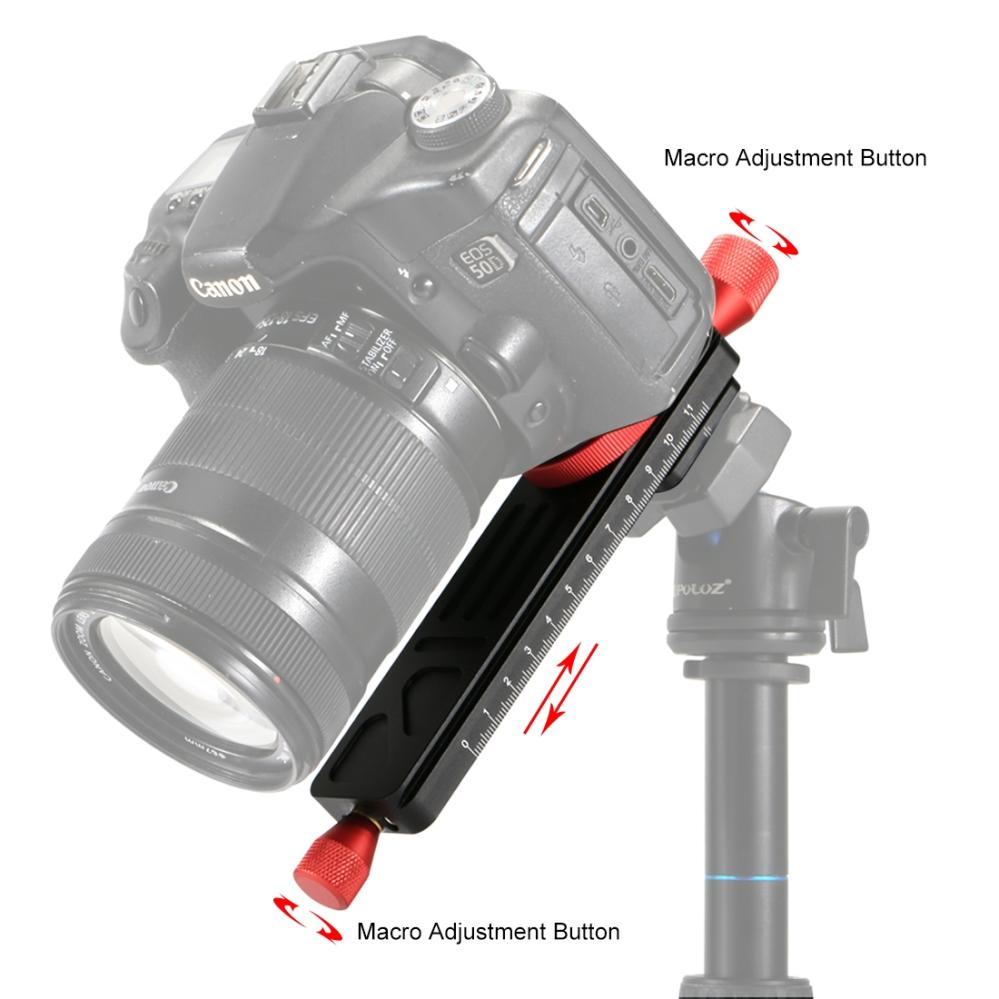 Puluz Puluz Makroplate med skyvekontroll for nærbildefotografering
