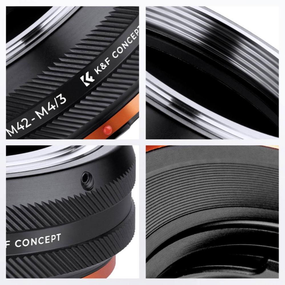 K&F Concept K&F Concept Objektivadapter Pro IV till M42-objektiv for Micro 4/3