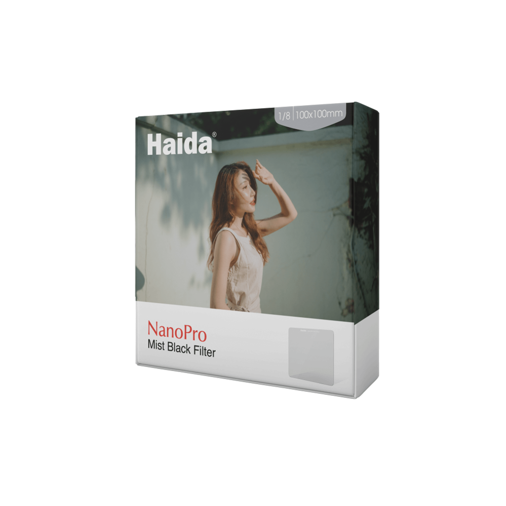 Haida Haida Mist Black 1/8 NanoPro 100x100mm
